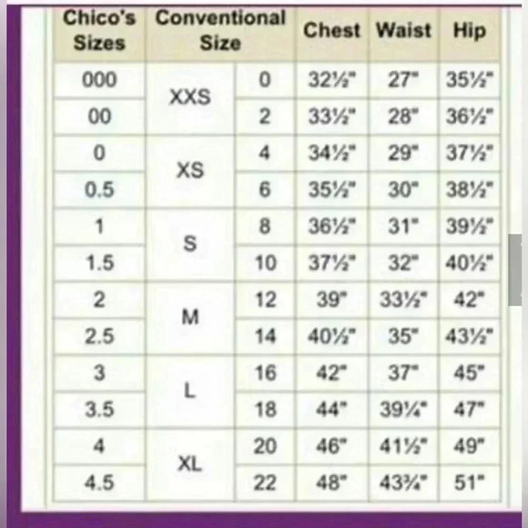 Chicos | ladies Platinum pants.  Size: 1.5 Chicos sizing. - Picture 14 of 14